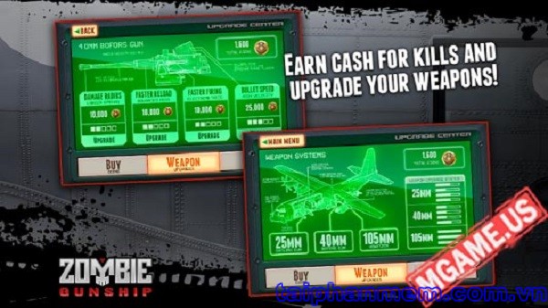 Zombie Gunship Game zombie không chiến cho Android